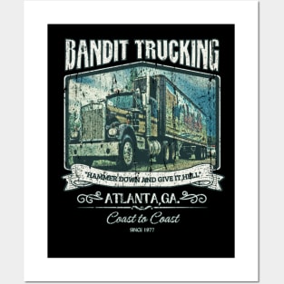 Bandit Trucking 1977 Posters and Art